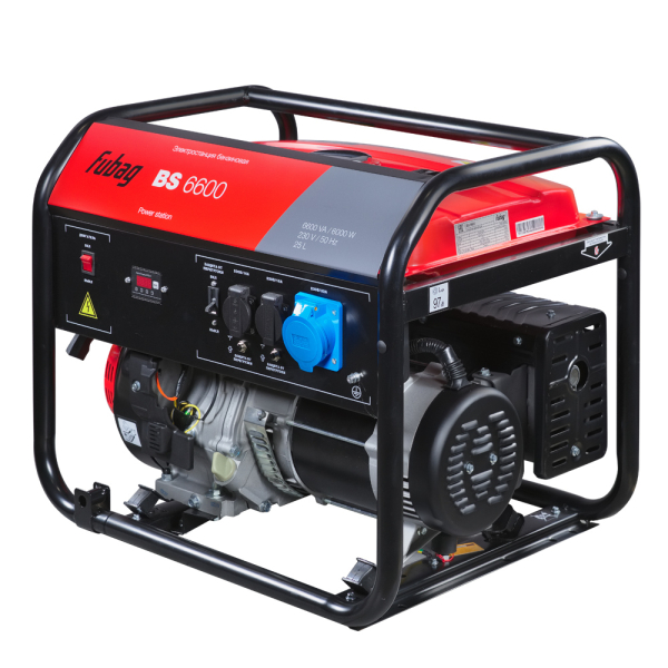 Бензиновый генератор Fubag BS 6600 646280 асинхронный фото