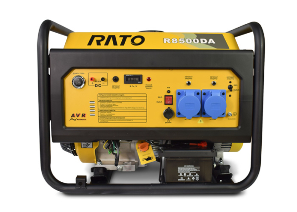 Бензиновый генератор RATO R8500DA э/c + подготовка к автозапуску переносной фото