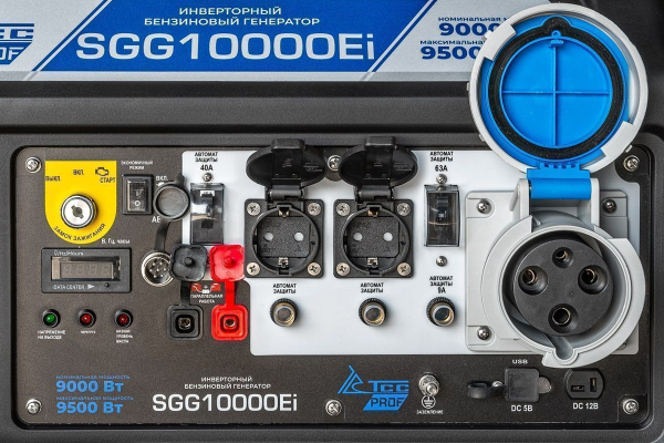 Бензиновый инверторный генератор ТСС SGG 10000Ei фото
