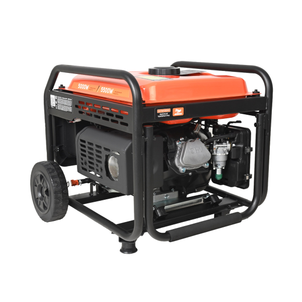 Бензиновый инверторный генератор PATRIOT iGN 5500W на колесах фото