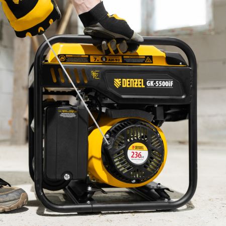 Бензиновый генератор DENZEL GK-5500iF фото