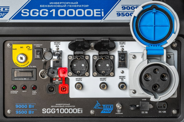 Бензиновый инверторный генератор ТСС SGG 10000Ei 060035 фото
