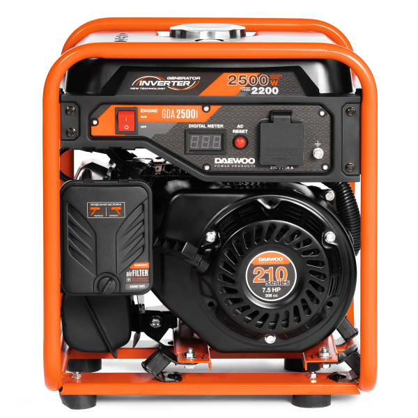 Бензиновый инверторный генератор DAEWOO GDA 2500i для дома фото
