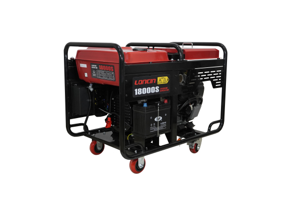 Бензиновый генератор Loncin LC18000S, 3-х фазный промышленный фото