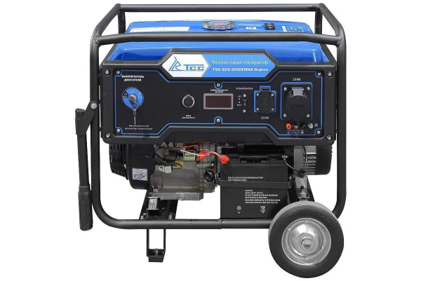Бензиновый генератор ТСС SGG 6000EHNA Duplex резервный фото