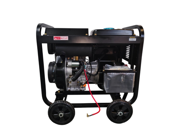 Дизельный генератор Zammer S7500DE - 5кВт S7500DE на колесах фото