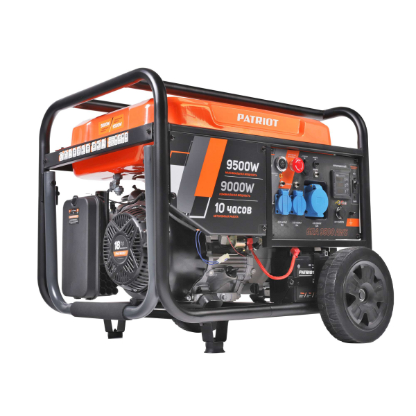 Бензиновый генератор PATRIOT GRA 9500 AWS на колесах фото