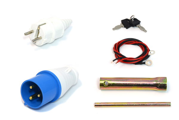 Бензиновый генератор ТСС SGG 7000EA в кожухе МК-1.1 фото