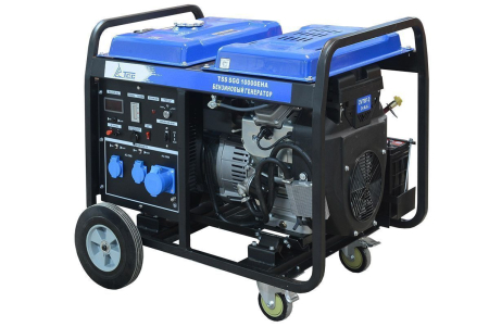 Бензиновый генератор ТСС SGG 10000EHA в кожухе МК-2.1 фото