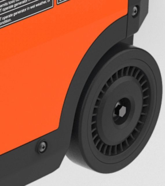 Бензиновый инверторный генератор Zongshen BQH 4000 E переносной фото