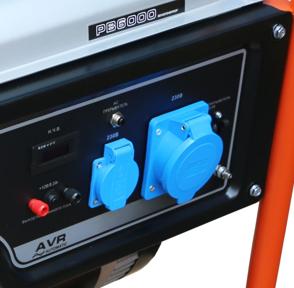 Бензиновый генератор Zongshen PB 6000 для дачи фото