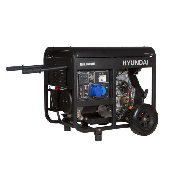 Дизельный генератор Hyundai DHY 8500LE  для гаража фото