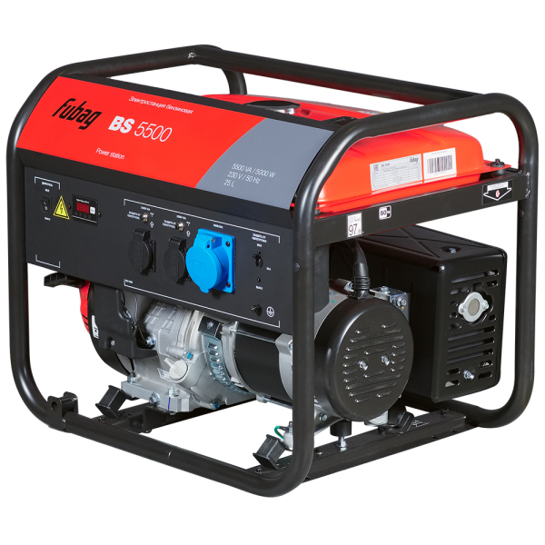 Бензиновый генератор Fubag BS 5500 646278 для гаража фото