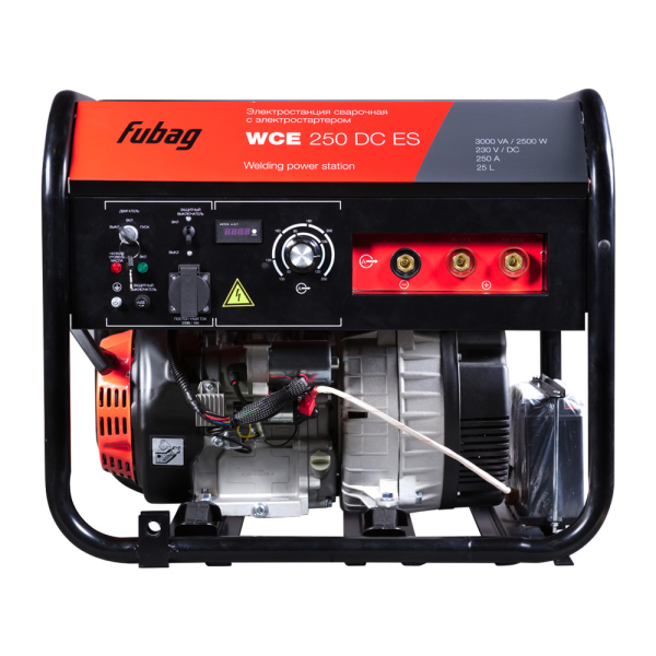 Бензиновый сварочный генератор Fubag WCE 250 DC ES для гаража фото