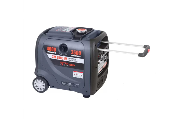Бензиновый инверторный генератор Mitsui ZM 3500 IM на колесах фото