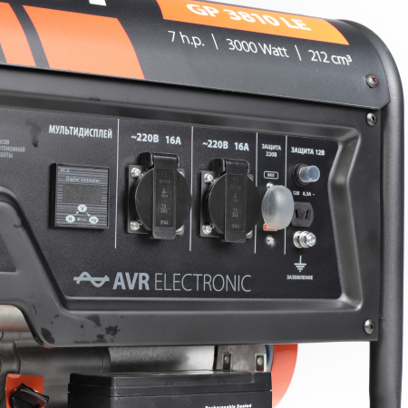 Бензиновый генератор PATRIOT GP 3810 LE фото