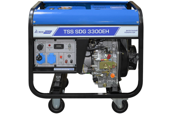 Дизельный генератор ТСС SDG 3300EH 100044 синхронный фото