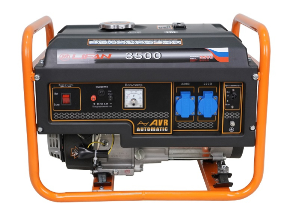 Бензиновый генератор Lifan 3 GF-6 (LF3500) передвижной фото