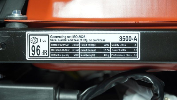 Бензиновый генератор Loncin LC3500-AS фото