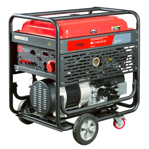 Бензиновый генератор Fubag BS 17000 DA ES 4-х тактный фото