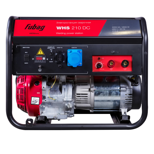 Бензиновый сварочный генератор Fubag WHS 210 DC 646245 4-х тактный фото