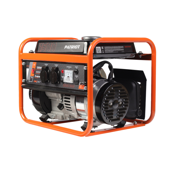 Бензиновый генератор PATRIOT SRGE 1500 передвижной фото