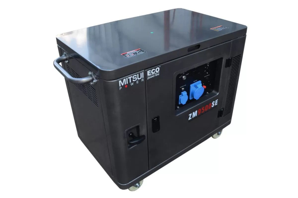 Бензиновый генератор Mitsui ZM 9500 SE для гаража фото