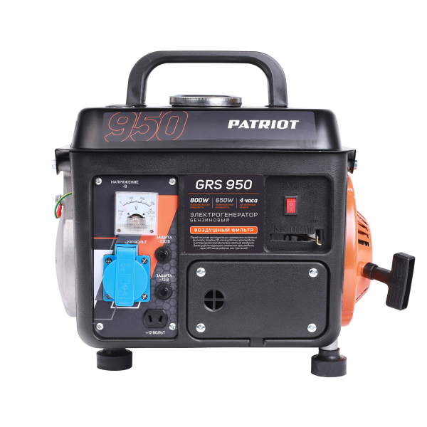 Бензиновый генератор PATRIOT GRS 950 на колесах фото