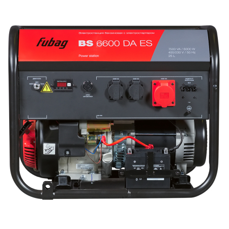 Бензиновый генератор Fubag BS 6600 DA ES фото