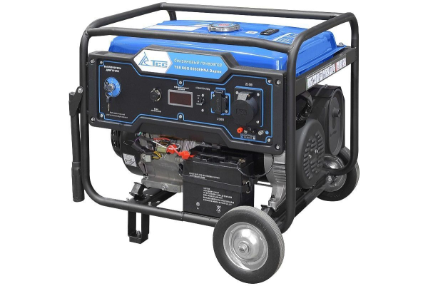 Бензиновый генератор ТСС SGG 6000EHNA Duplex резервный фото