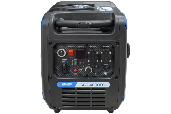 Бензиновый инверторный генератор ТСС SGG 4000ESi для гаража фото