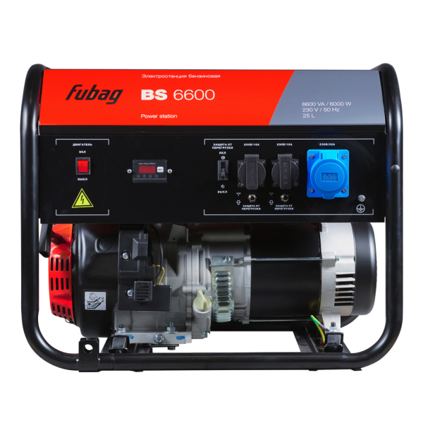 Бензиновый генератор Fubag BS 6600 646280 резервный фото