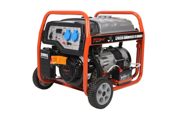 Бензиновый генератор Mitsui ZM 3800 EA на колесах фото