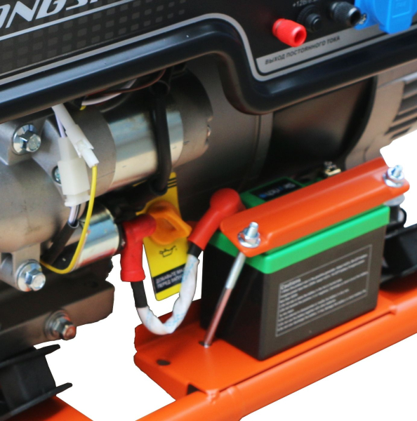 Бензиновый генератор Zongshen PB 6000 E для дачи фото