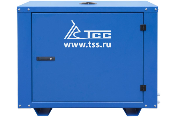 Бензиновый генератор ТСС SGG 6000EH3NA в кожухе 1200 армейский фото