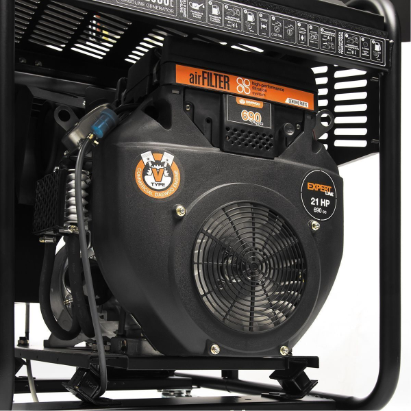 Бензиновый генератор DAEWOO GDA 12500E для гаража фото