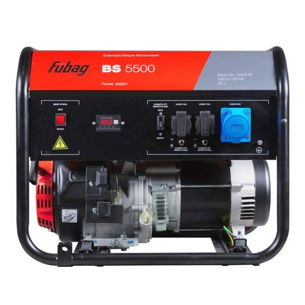 Бензиновый генератор Fubag BS 5500 646278 для дачи фото