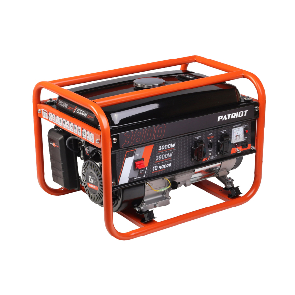 Бензиновый генератор PATRIOT SRGE 3800 для дачи фото