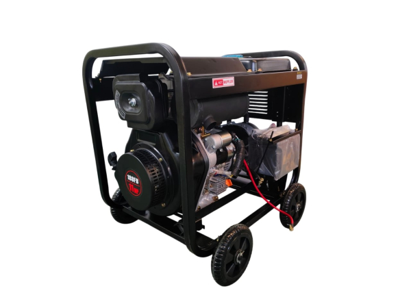 Дизельный генератор Zammer S7500DE - 5кВт S7500DE на колесах фото