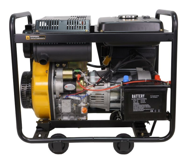 Дизельный генератор Habert H6GF-ME 57181 для гаража фото