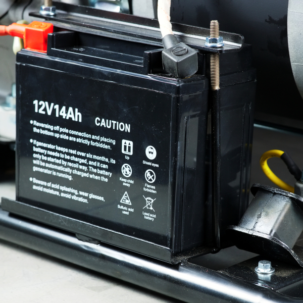 Бензиновый генератор Fubag PRG 5000 ES генератор + Комплект колес и ручек для электростанций в ПОДАРОК асинхронный фото