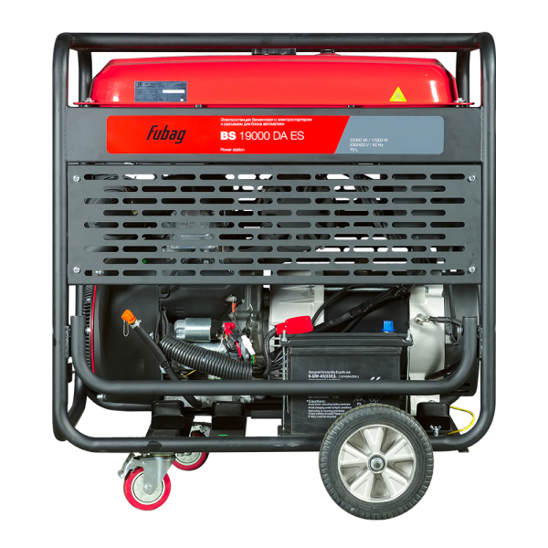 Бензиновый генератор Fubag BS 19000 DA ES 4-х тактный фото