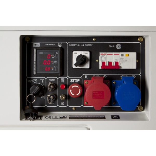 Дизельный генератор Hyundai DHY 8500 SE-T  для гаража фото