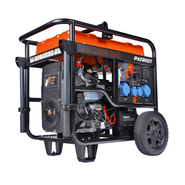 Бензиновый генератор PATRIOT GRA 12000 AWS для гаража фото