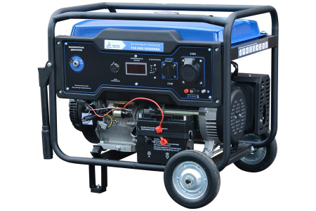 Бензиновый генератор ТСС SGG 5000EHNA в кожухе МК-1.1 фото