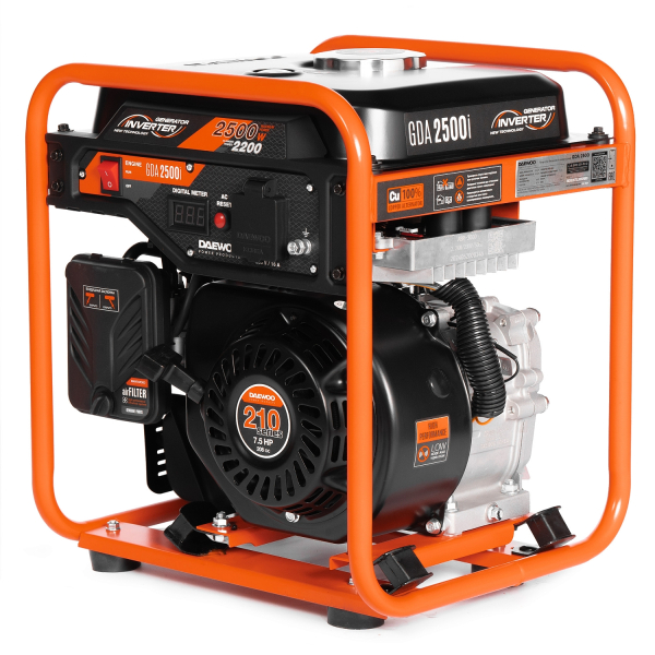 Бензиновый инверторный генератор DAEWOO GDA 2500i стационарный фото