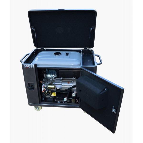 Бензиновый генератор Mitsui ZM 9500 SE для гаража фото