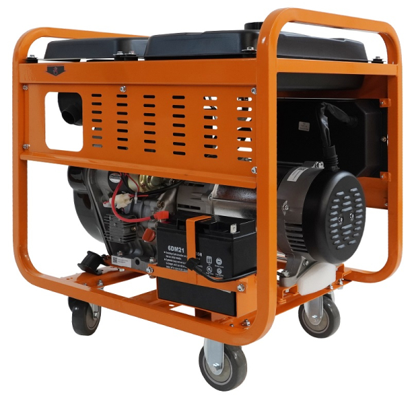 Дизельный генератор Lifan DG9000EA 00159884 на колесах фото