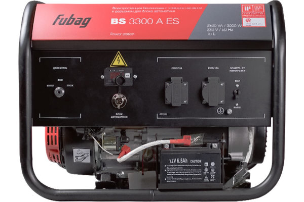 Бензиновый генератор Fubag BS 3300 A ES для газового котла Бензиновый генератор Fubag BS 3300 A ES для газового котла фото