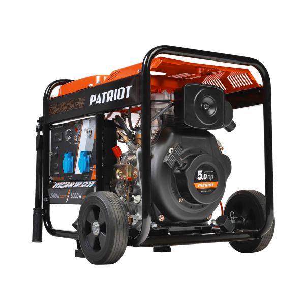 Дизельный генератор PATRIOT GRD 3000 EW 472702235 передвижной фото